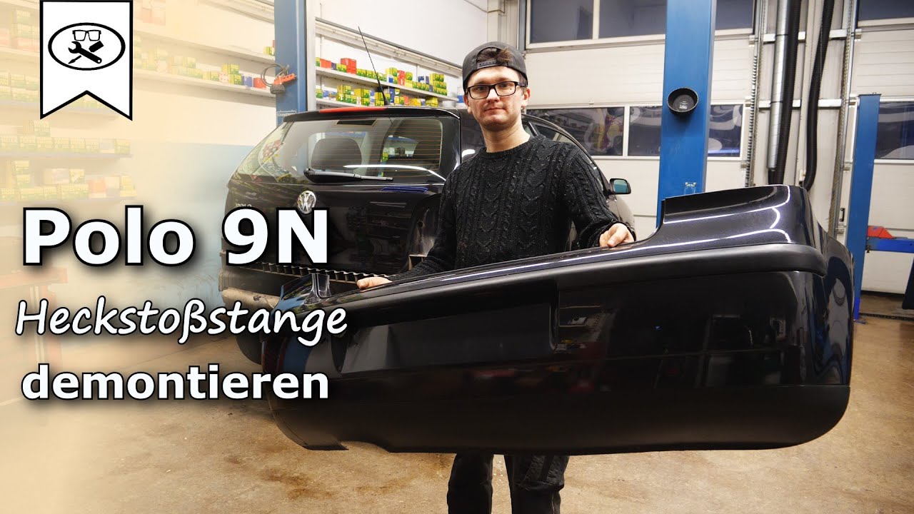 VW Polo 9N Heckstoßstange demontieren | Remove the VW Polo 9N rear bumper