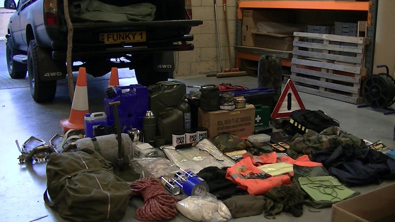 Winter Bug Out Vehicle Kit UK
