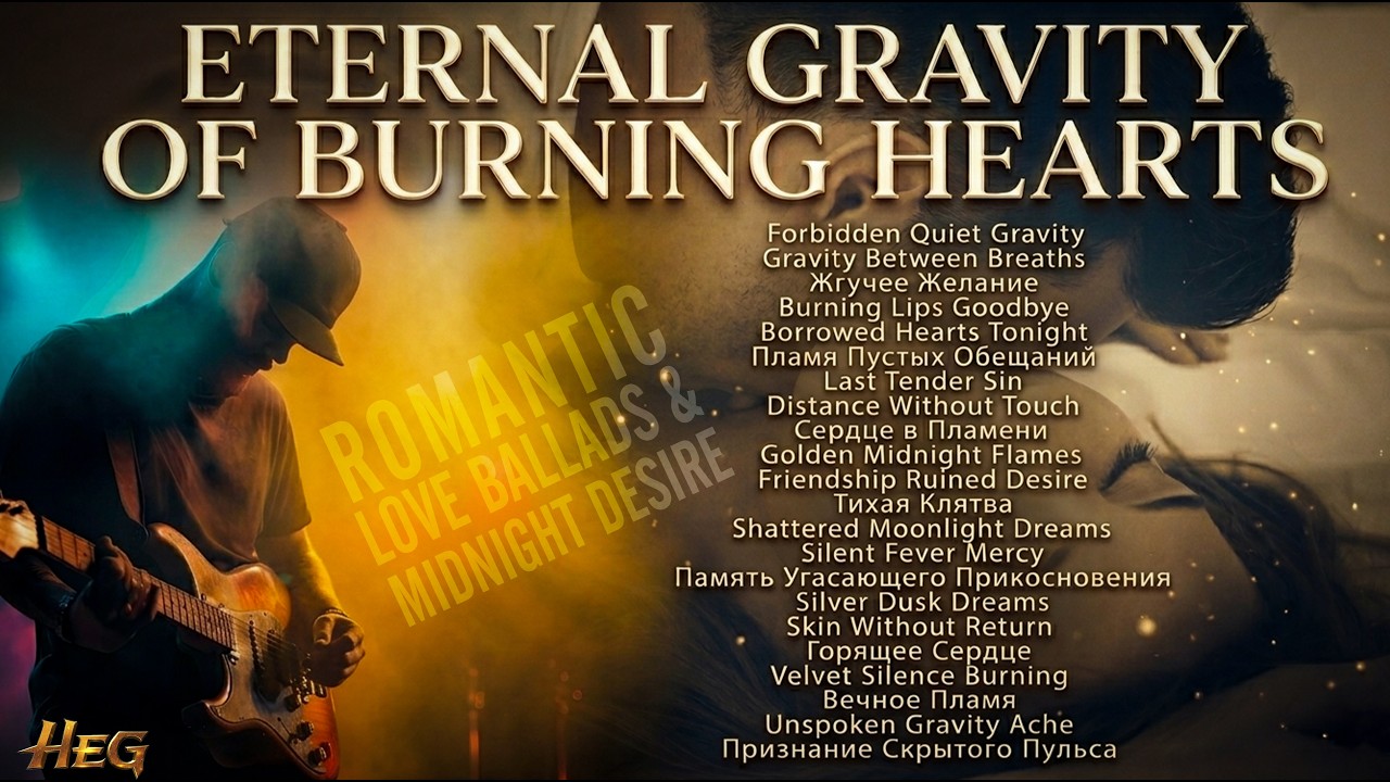 Eternal Gravity of Burning Hearts | Romantic Love Ballads & Midnight Desire