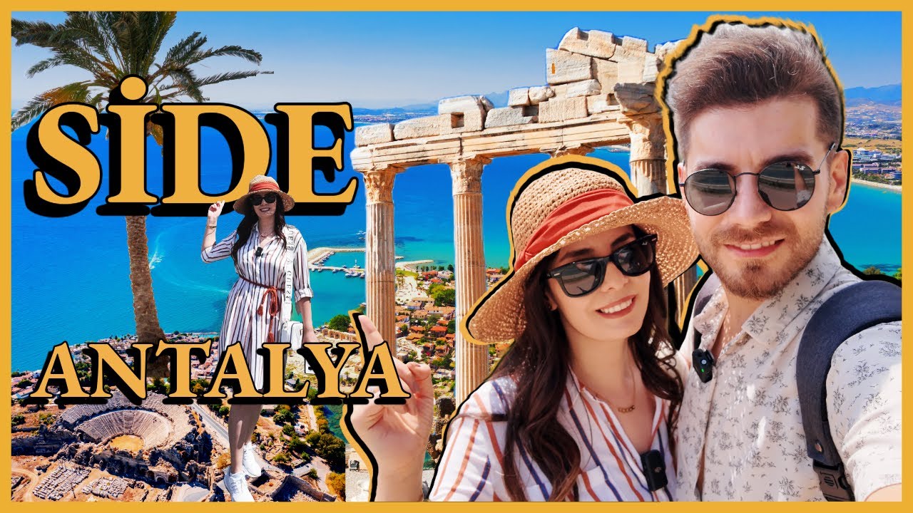 SİDE Gezi Antik Kenti | EN Gözde NOKTASI | Antalya İncisi | Tarih ve Denizle Buluşan Yolculuk