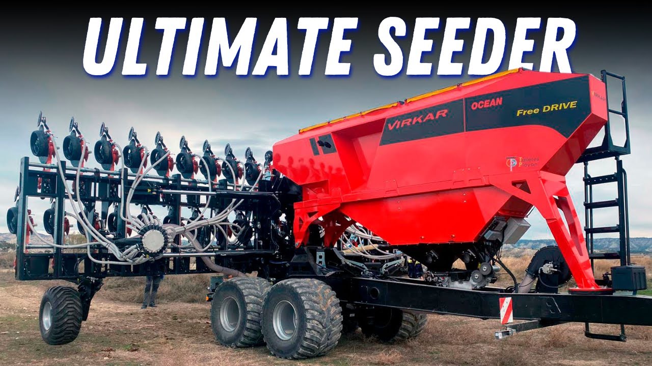 Virkar Ocean DD Black Edition &ndash; High-Performance Seeding Machine!