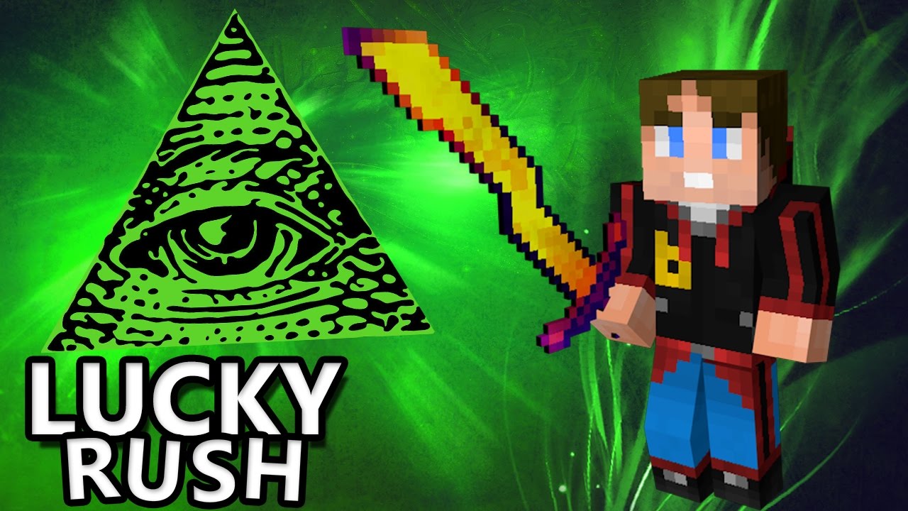 ILLUMINATI BOW und SWORD | Minecraft LUCKY RUSH | baastiZockt