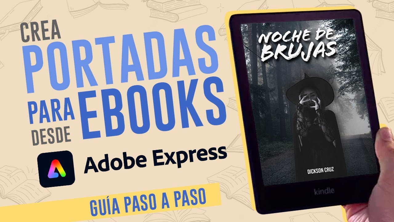 🖌️ Crea portadas para eBooks GRATIS con Adobe Express