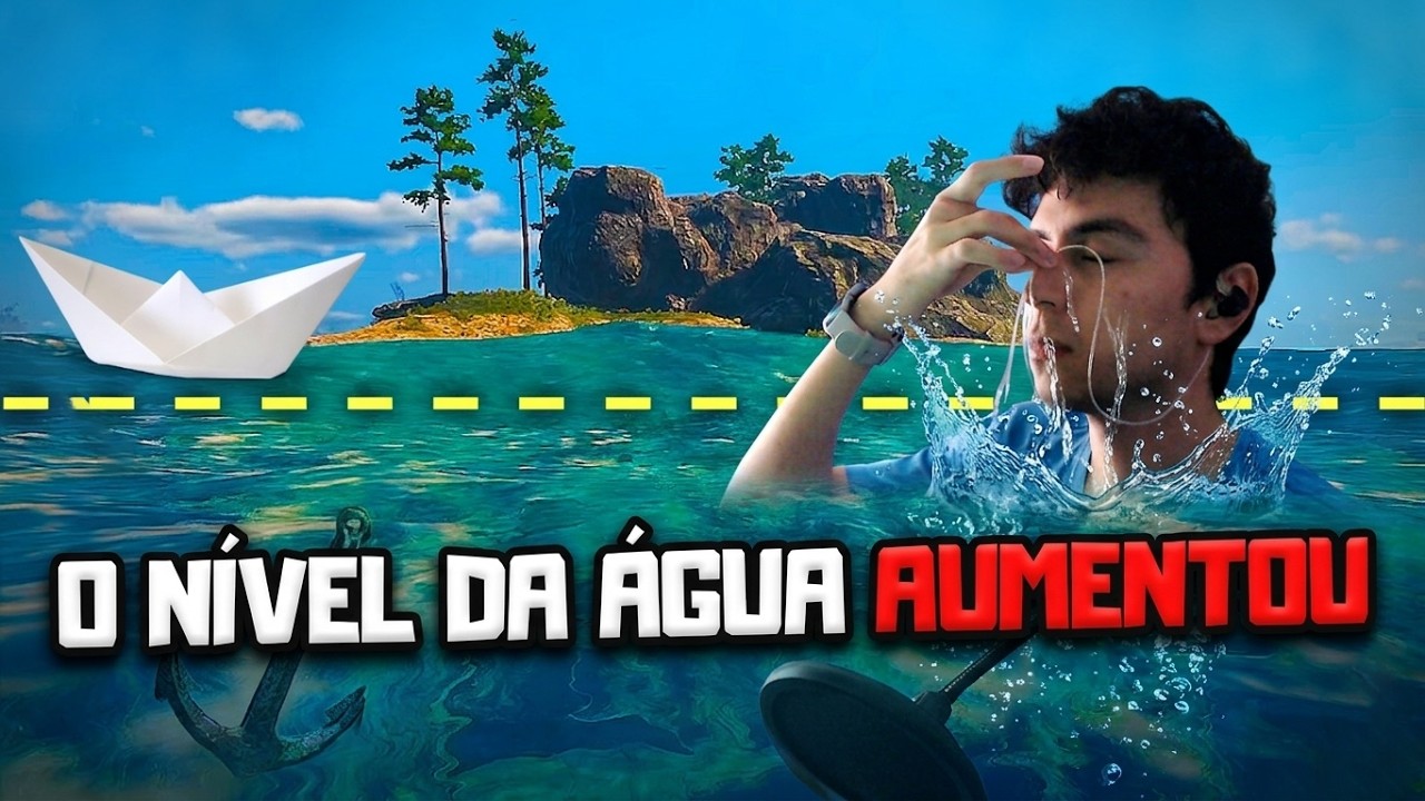 Eu e um Barco Lixo no Apocalipse Aquático • Sunkenland