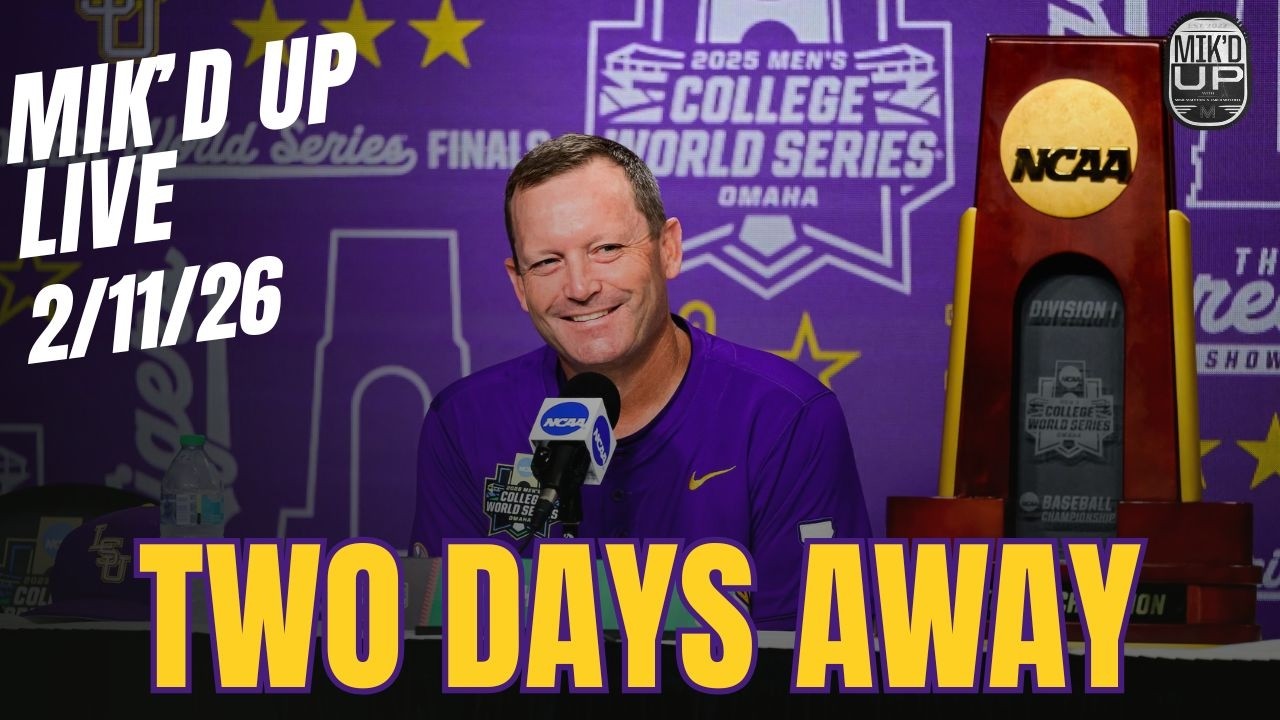 LSU Baseball Head Coach Jay Johnson Live | What To Expect From The 2026 Tigers & Pressure To Repeat?
