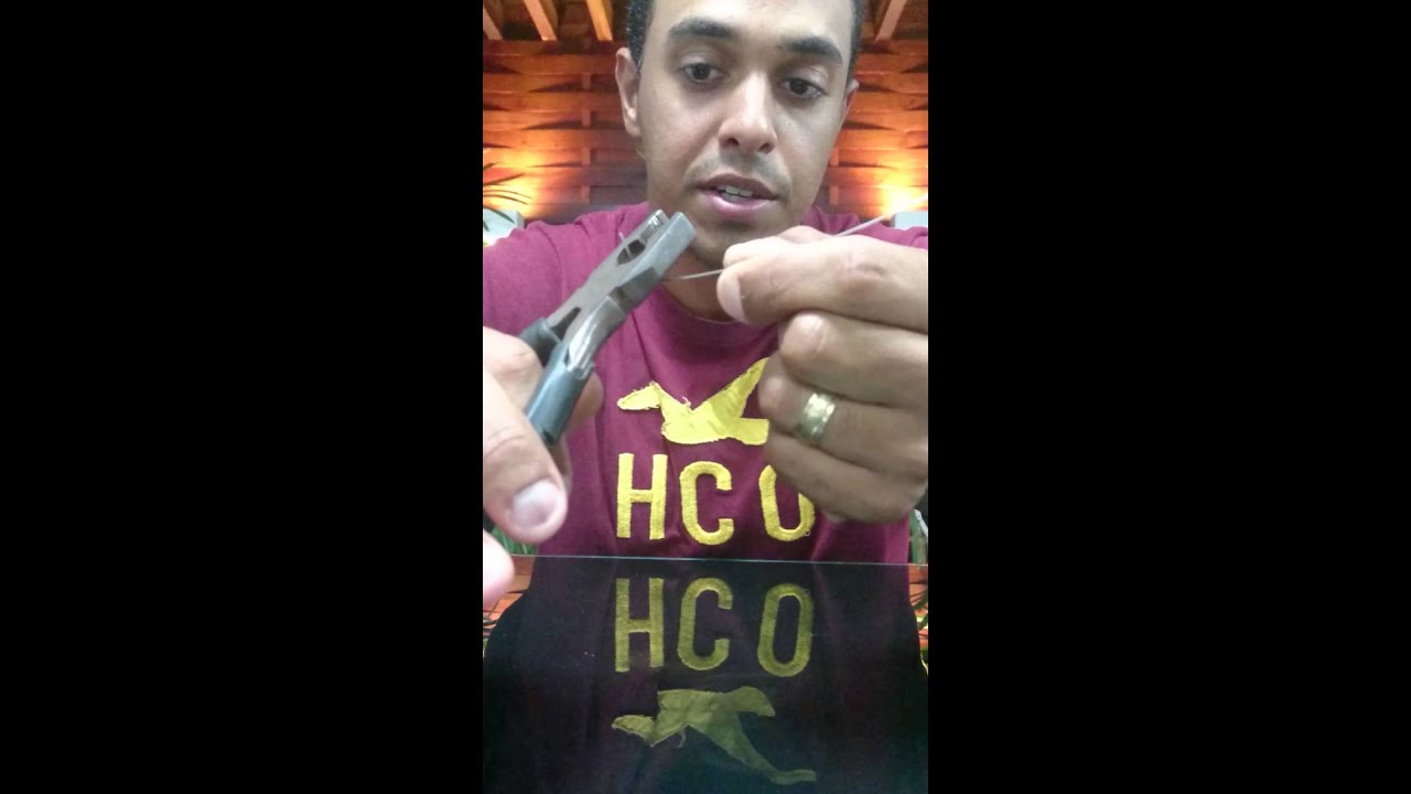 Passo a passo para fazer snap de pesca.