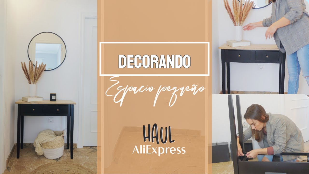 Decorando un espacio pequeño con poco presupuesto | Súper Haul AliExpress #ad