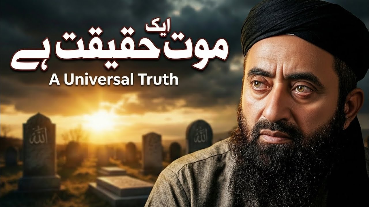 Molana Manzor Mangal sb | تعزیتی بیان - موت ایک حقیقت ہے | دارالایمان و التقویٰ کربوغہ شریف