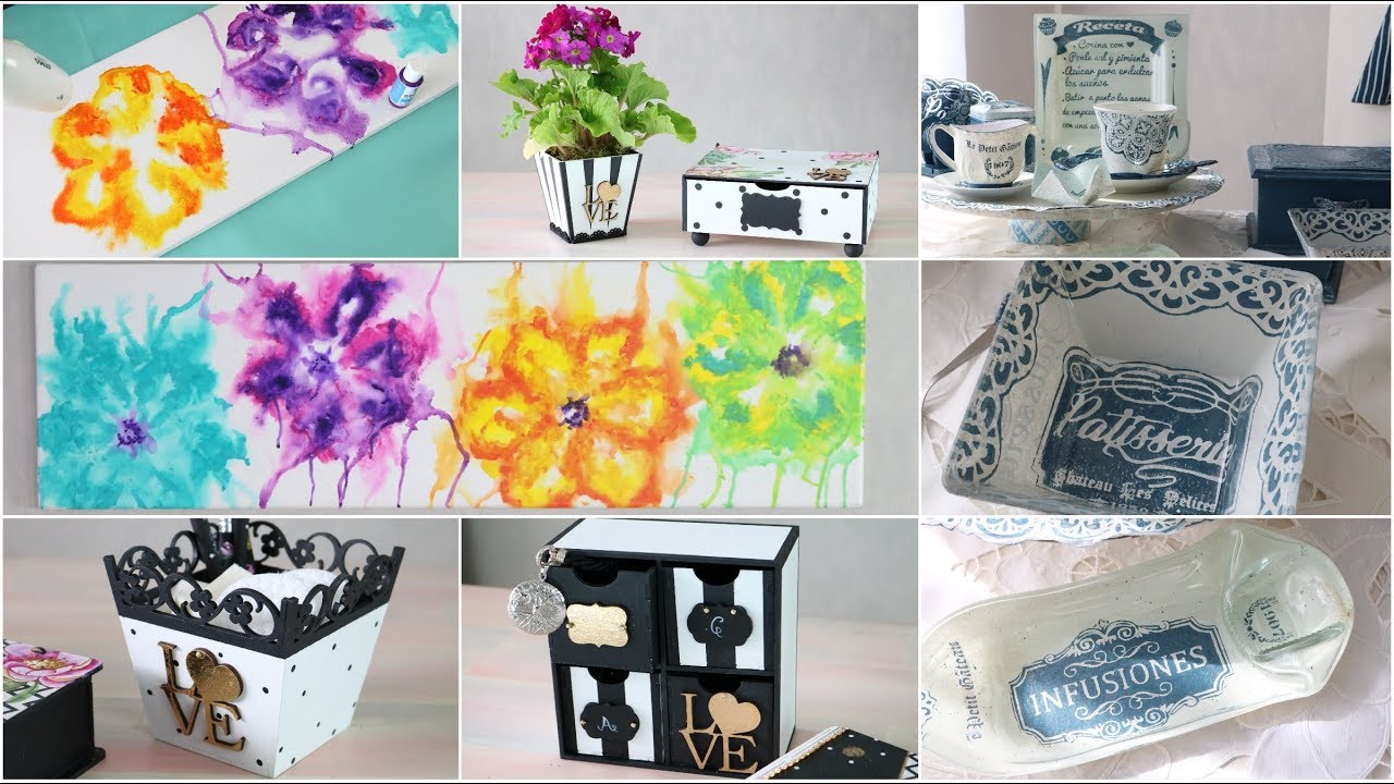 ManosalaObratv 2019 Programa 65  - Pintar Cuadros - Sellos - Papel de Seda - Pintura Decorativa