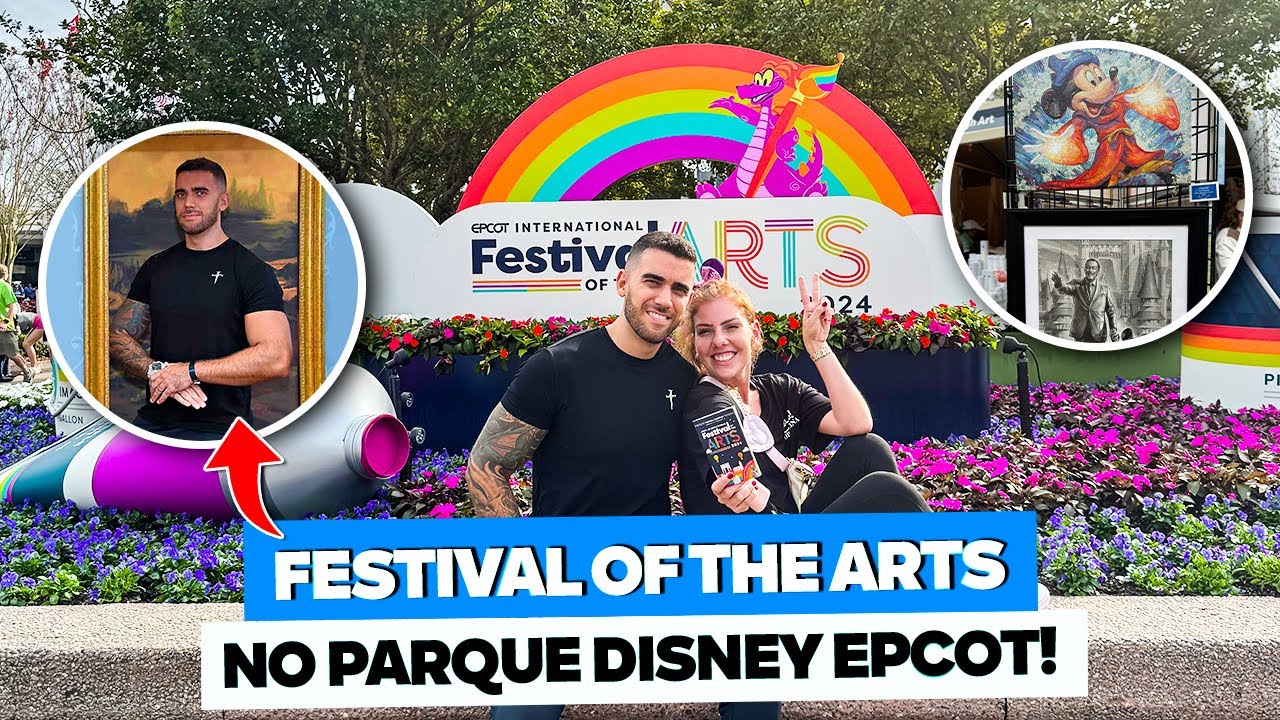Festival de Artes no parque Epcot! Convidados pela Disney!