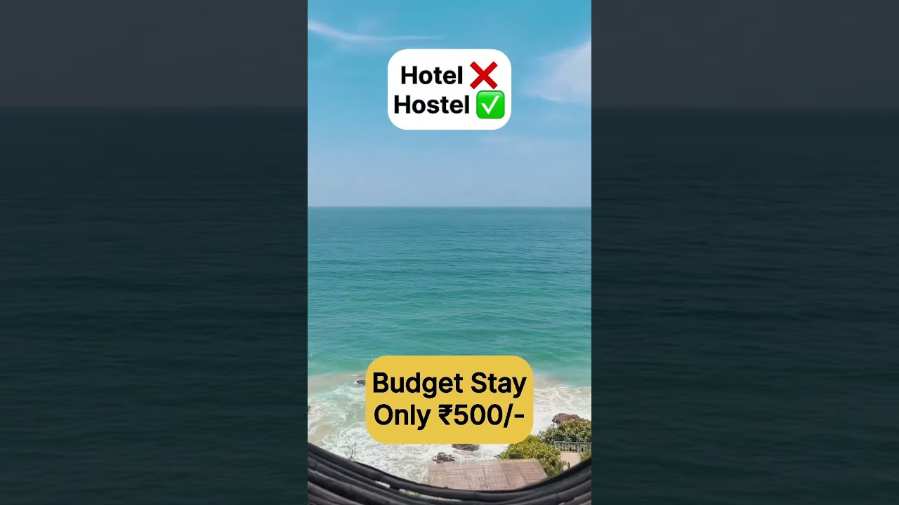 ₹500 Me Goa Me Hotel Book Kaise Kare | Best Budget Stay in Goa 🏕️ #shorts #goa