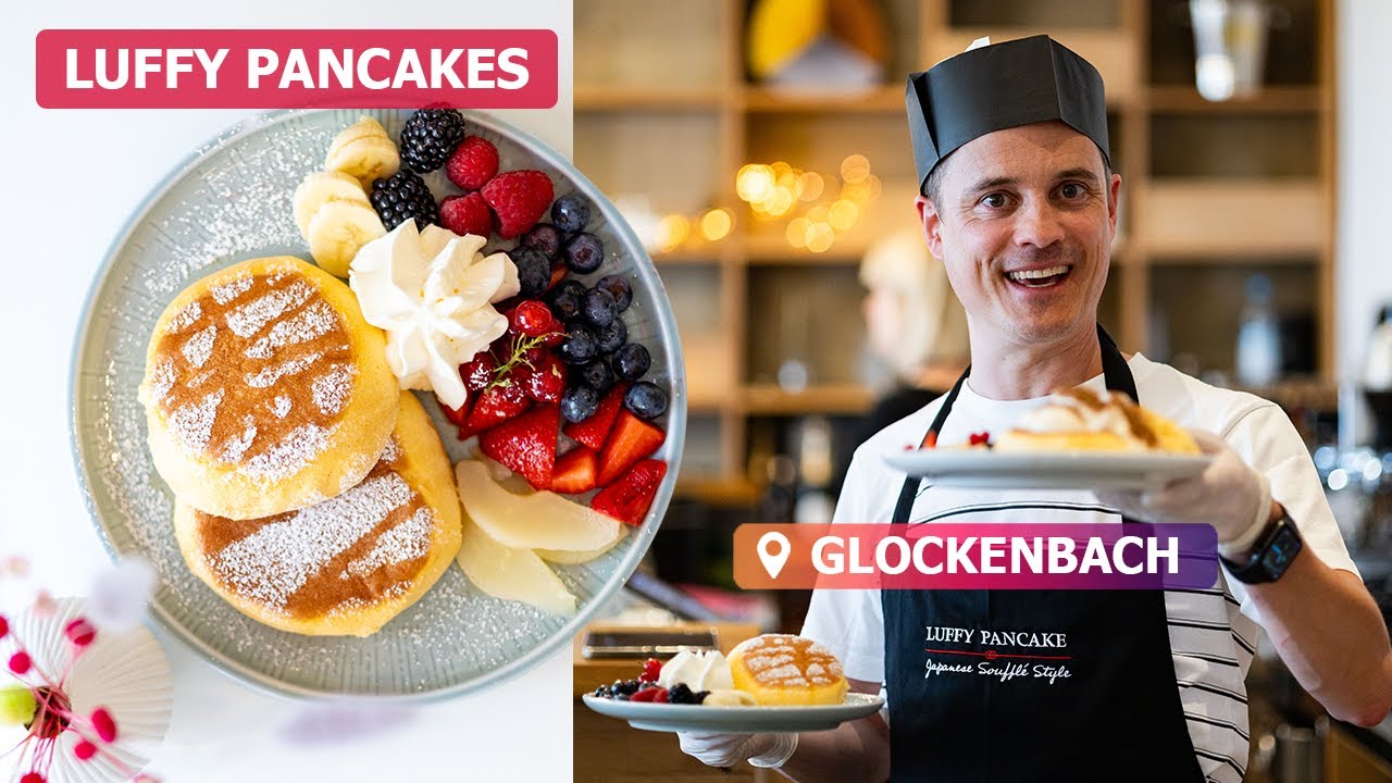 Wolkenweich wie aus dem Himmel: Japanische Soufflé-Pancakes im Luffy Pancakes