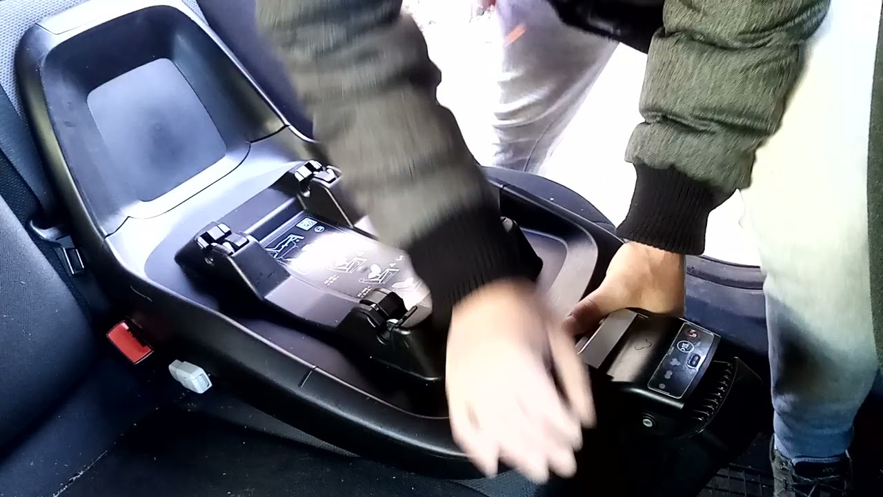 Baza Isofix Maxi Cosi 2WayFix Two Way Fix poprawny montaż w samochodzie