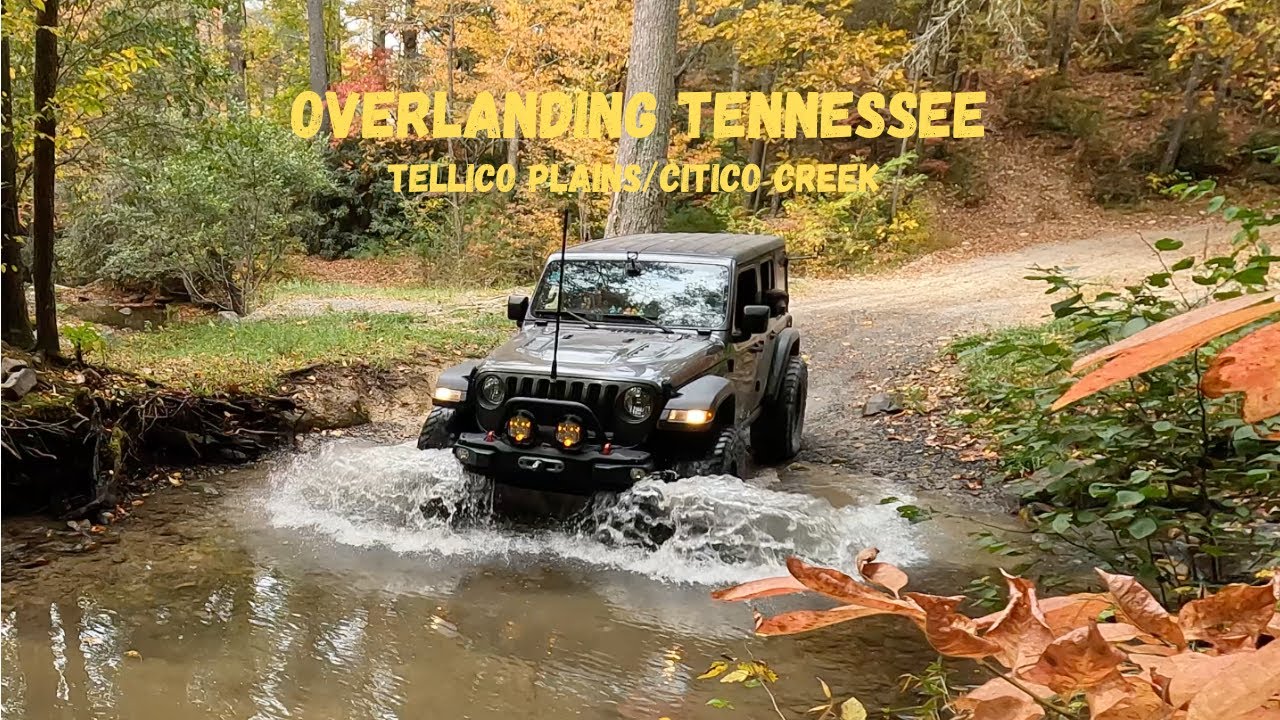 Overlanding Tennessee-Tellico Plains and Citico Creek