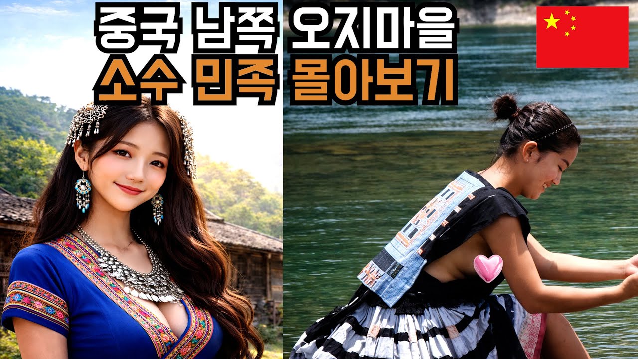 아직 알려지지 않은 중국 남쪽 소수민족 몰아보기