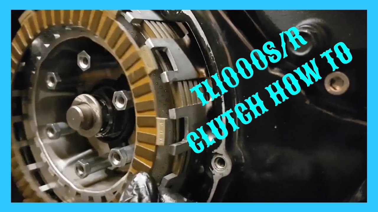 Замена сцепления Suzuki TL1000s (как сделать)