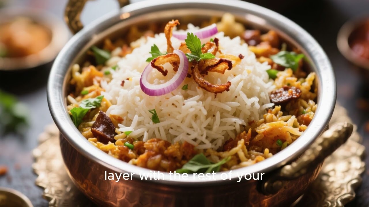 🍛 Authentic Indian Chicken Biryani