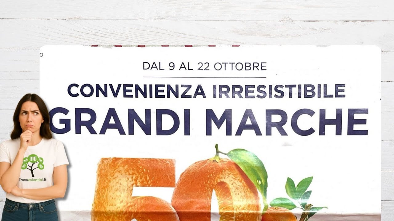 Volantino Esselunga, valido dal 9 al 22 ottobre 2025