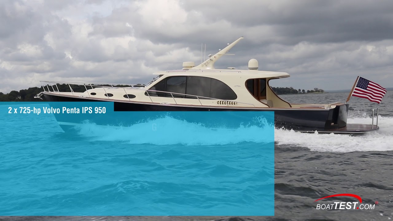 Palm Beach 55 (2019-) Test Video - By BoatTest.com