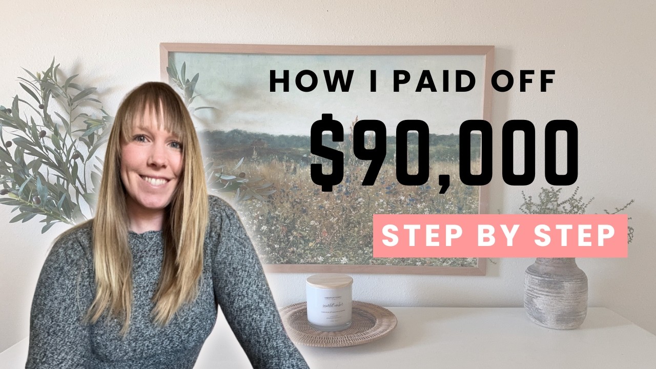 How I paid off $90k of debt