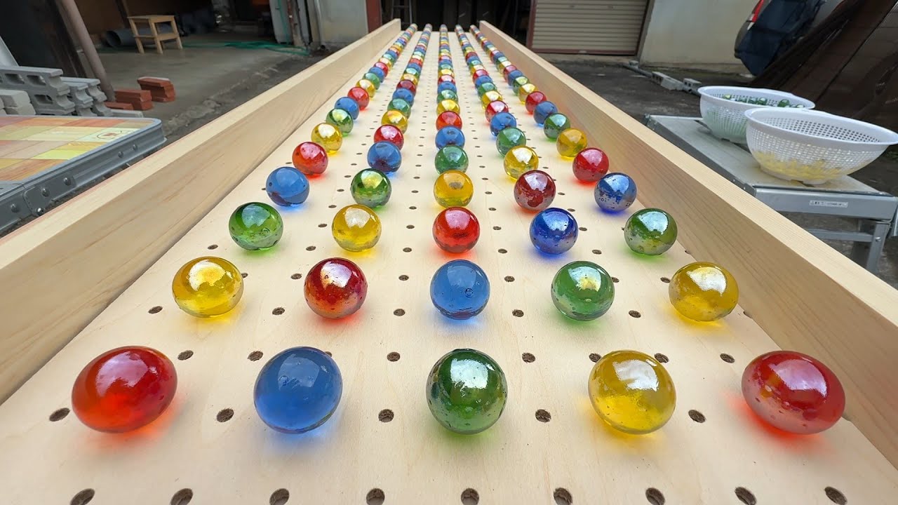 マーブルラン153 marble run お楽しみコース　4段スロープ　転げる坂道界隈編