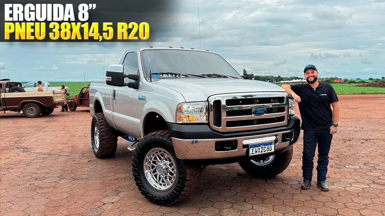 FORD F-250 2011 COM 70.000 KM, UM PROJETO DE BOM GOSTO!!