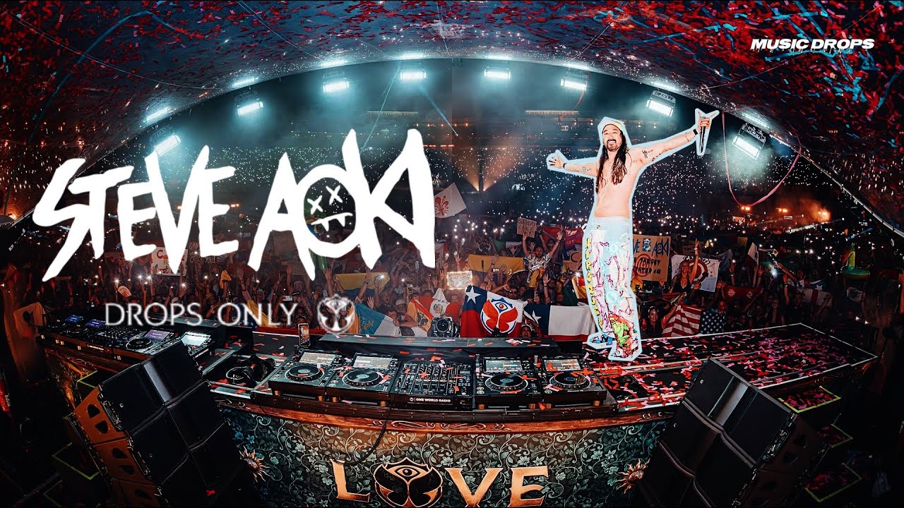 Steve Aoki [Drops Only] @ Tomorrowland Belgium 2025, Mainstage W2