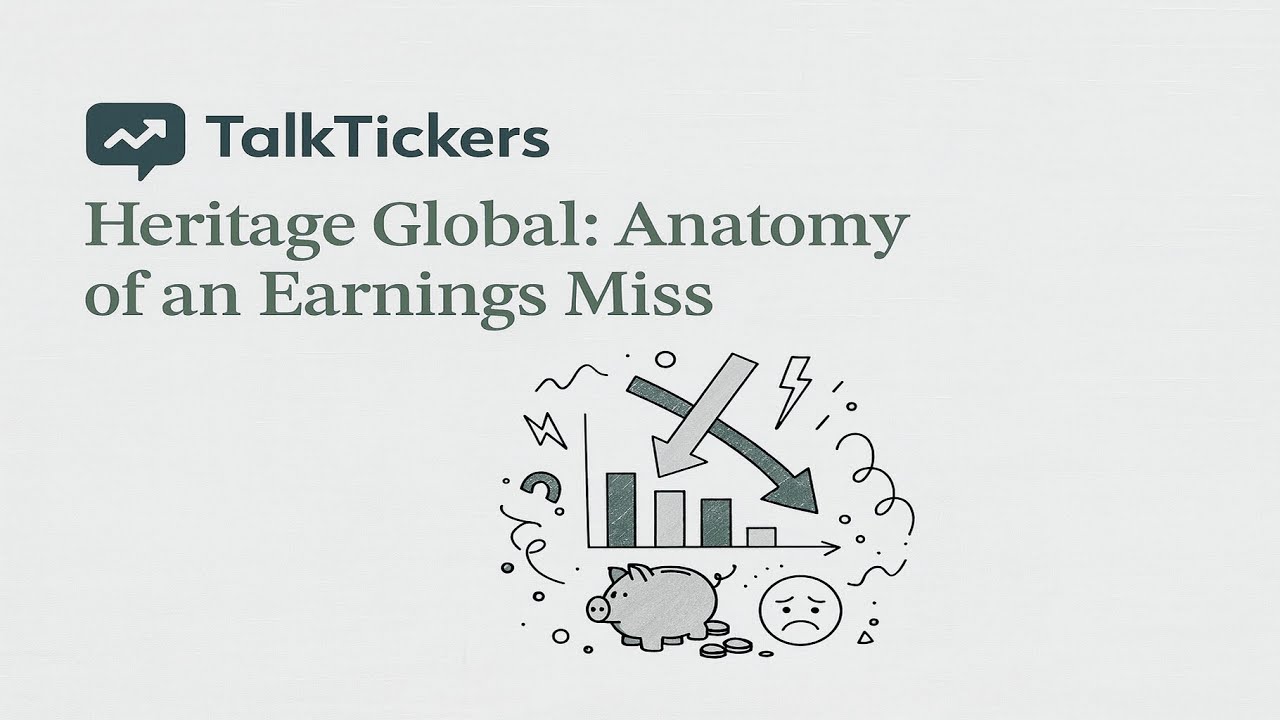 Heritage Global Q3 Earnings Miss Sparks Market Sell-Off: What's Next?