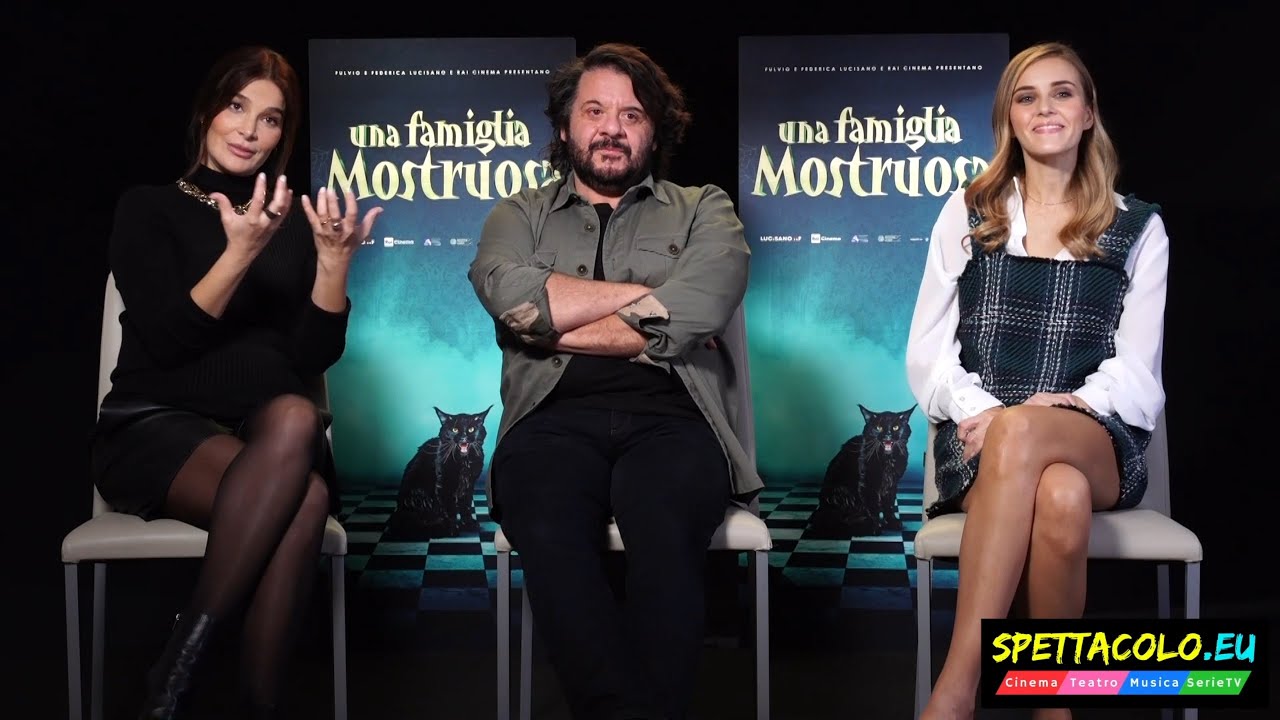Una famiglia mostruosa, intervista a Lillo, Ilaria Spada ed Emanuela Rei