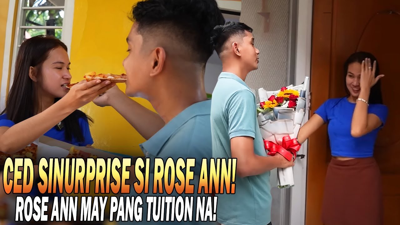 ROSE ANN MAY PANG TUITION NA! SINURPRISE PA NI CED!