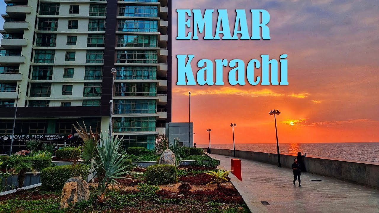 EMAAR promenade sunset walk, Karachi, Pakistan