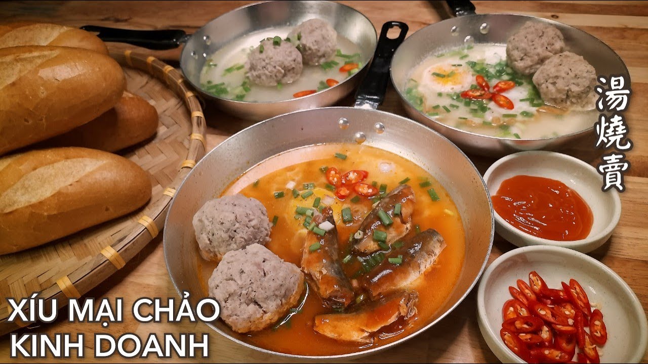 Xíu mại chảo kinh doanh - Cách làm mới lạ - Món ăn ngon cực dễ làm －湯燒賣。
