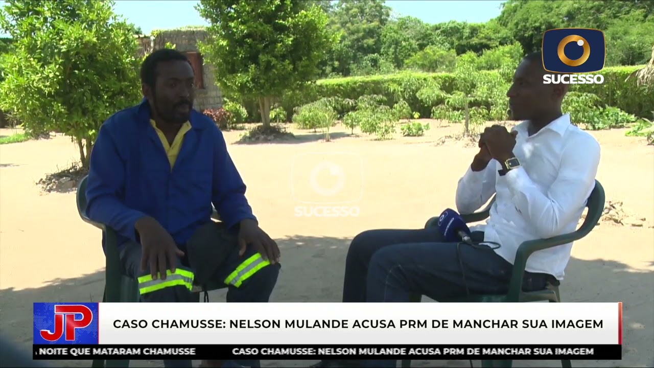 #EXCLUSIVO: SUSPEITO DE ASSASSINAR CHAMUSSE DIZ SER INOCENTE 