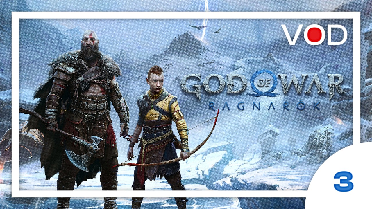 God Of War : Ragnarök - Kratos en wagon ! - Let's Play partie 3