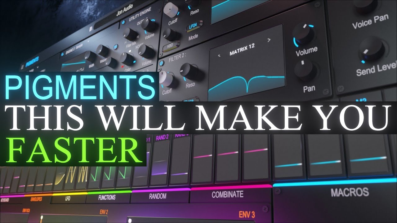 How to work faster in Arturia Pigments 4