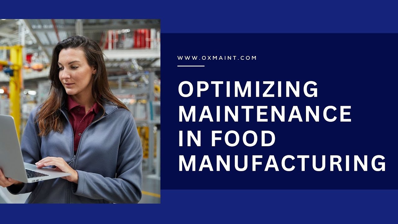 Optimizing Maintenance in Food Manufacturing with OXmaint #assetmanagement #oxmaint #shorts