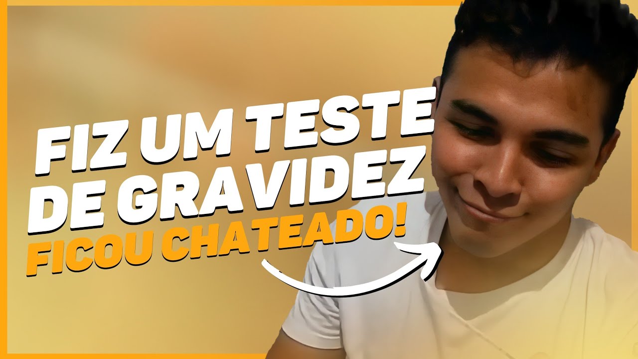 Fiz um TESTE DE GRAVIDEZ e a REA&Ccedil;&Atilde;O do meu MARIDO me surpreendeu | #maejovem #casaljovem