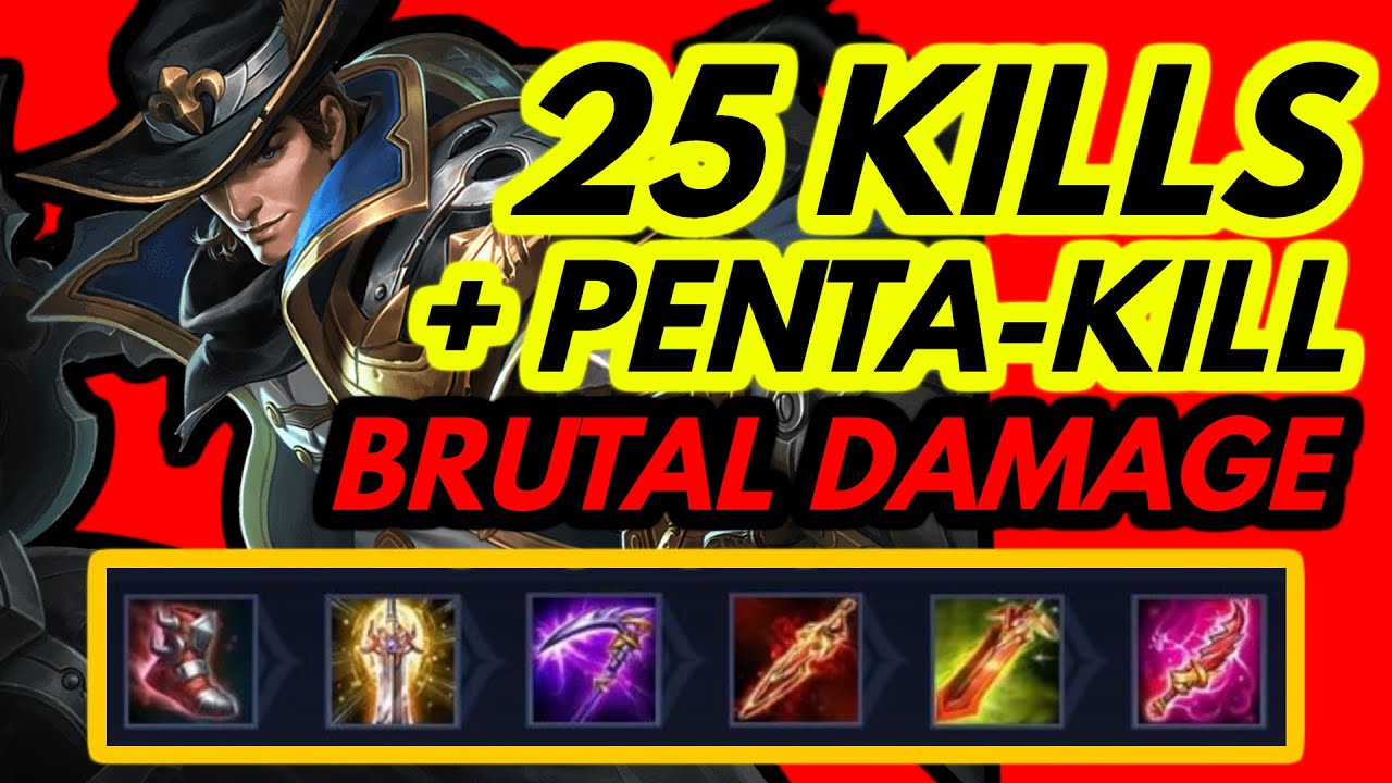 25 KILLS + PENTA-KILL | VALHEIN BRUTAL NO MERCY DAMAGE HAHA (Arena of Valor)