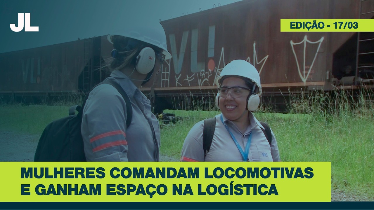 Mulheres ganham destaque no comando de locomotivas rumo ao porto | JCL