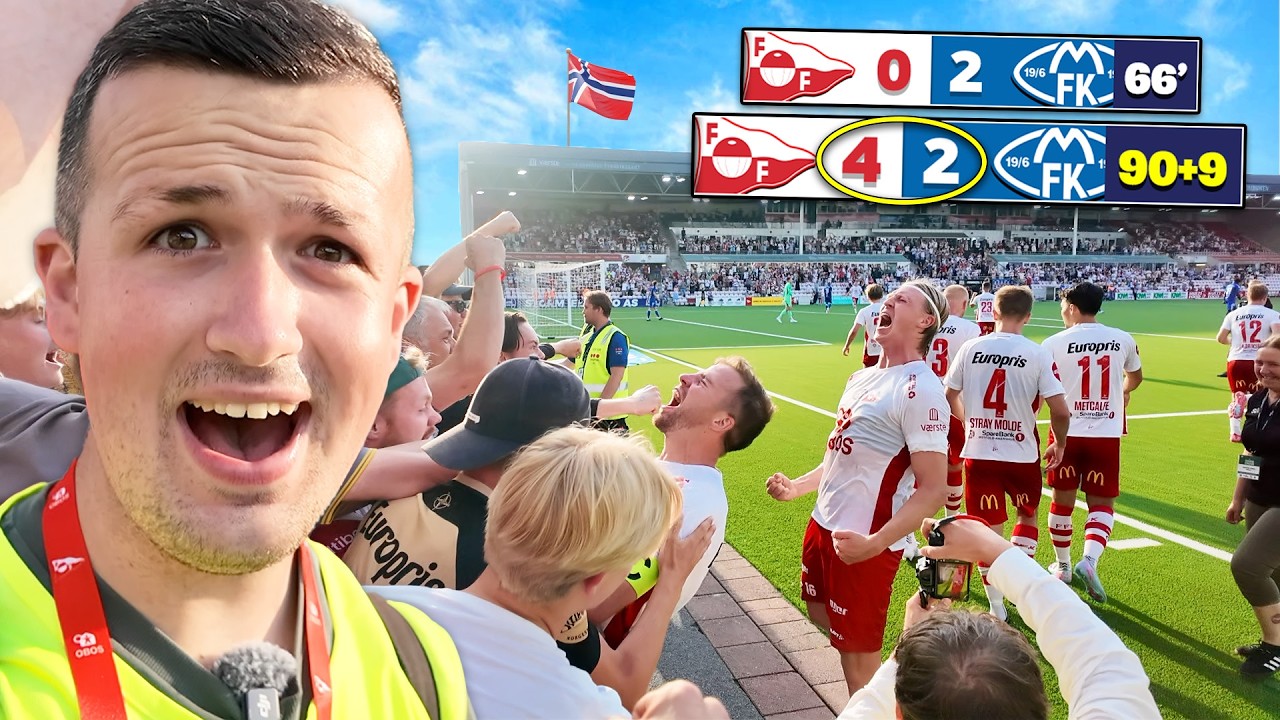 I Experienced The CRAZIEST Comeback in Norwegian Football 🇳🇴