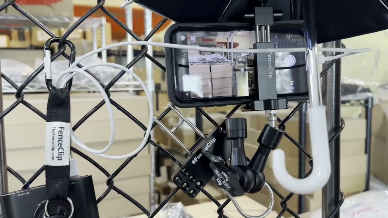 FenceClip Umbrella - in the Passive Cooling Kit