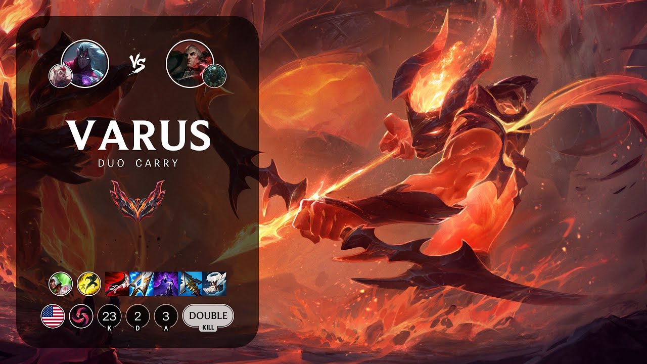 Varus ADC vs Swain - NA Grandmaster Patch 13.19