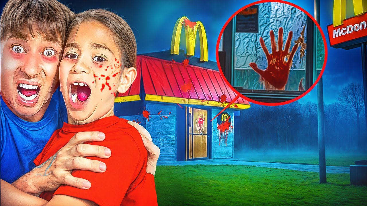 RENNE WEG wenn du BLUT im MC DONALDS siehst ! 🩸