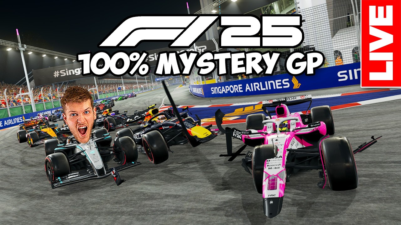 F1 25 100% MYSTERY GP Community Race With Viewers!