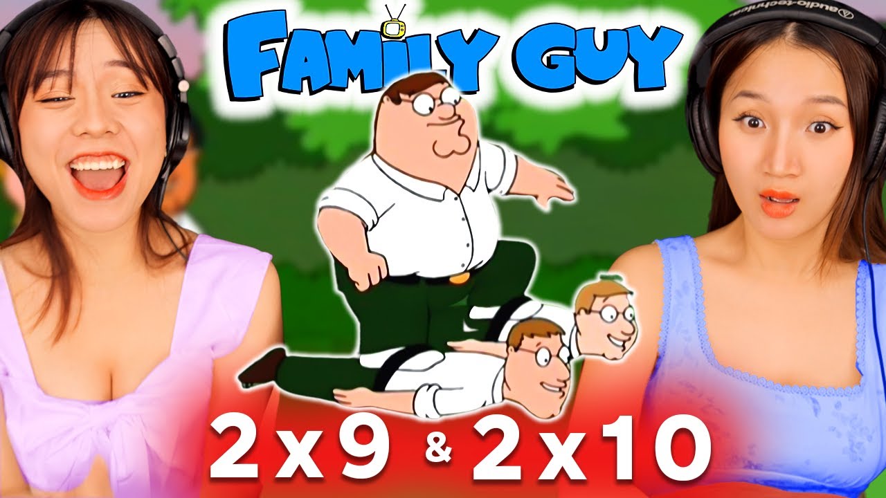 Asian Girls React | Family Guy Season 2 | Ep 9 & 10 (Family Guy Reaction)