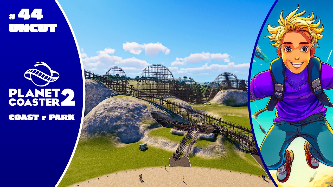 COAST r PARK #44 UNCUT – Western-Coaster eröffnet & Gelände vorbereitet | Planet Coaster 2
