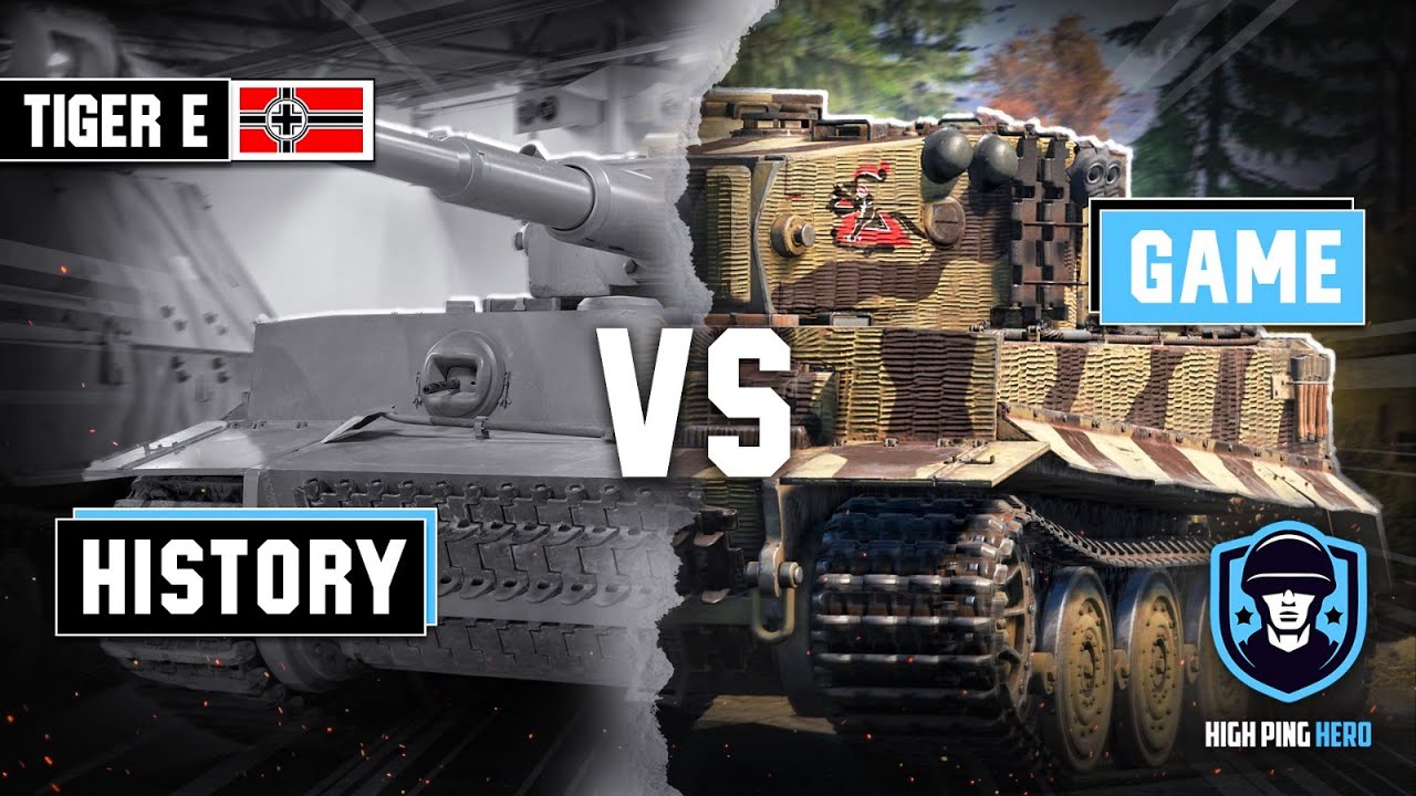 War Thunder's Tiger E: How True to History is it?