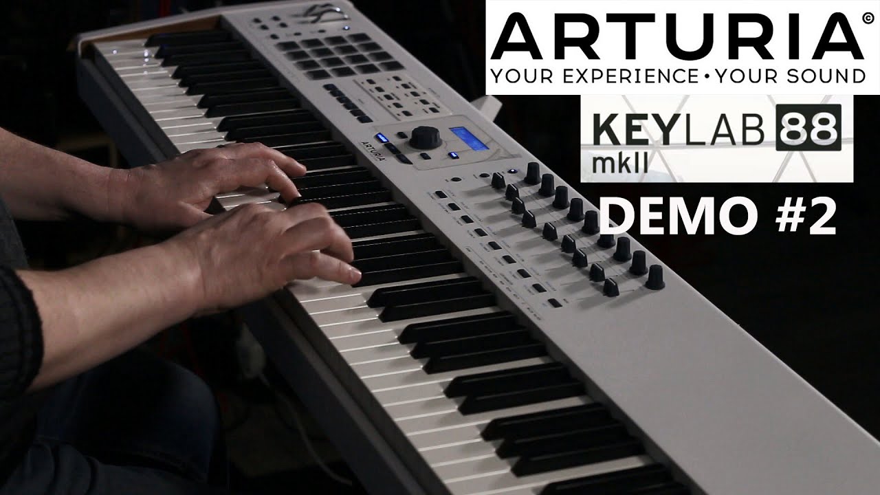 Arturia KeyLab 88 MkII e Analog Lab 4 - Demo #2 by Andrea Girbaudo