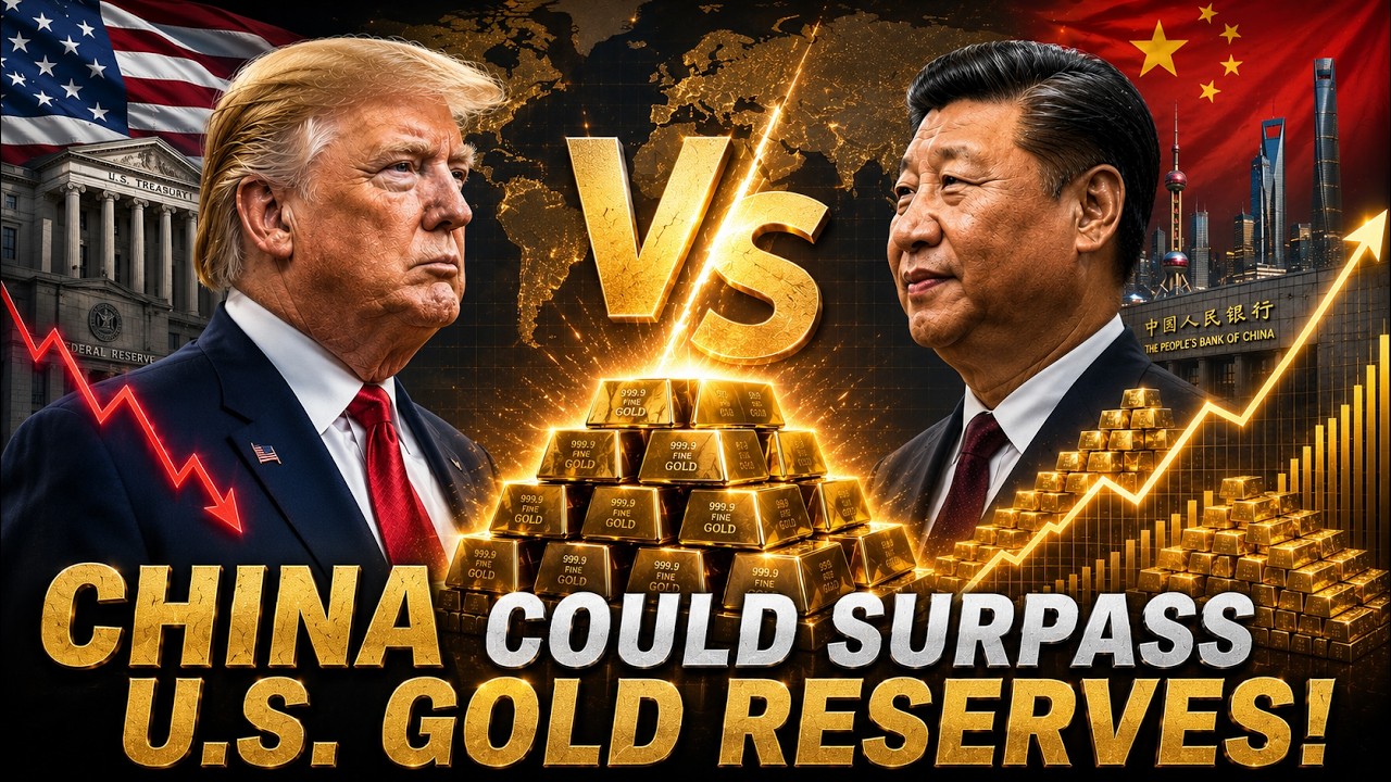 China vs USA: The Gold Power Shift Begins, China Could Surpass U.S. Gold Reserves?