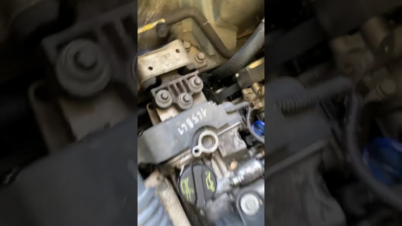 Motore Fiat 1400 benzina metano bronzine bruciate